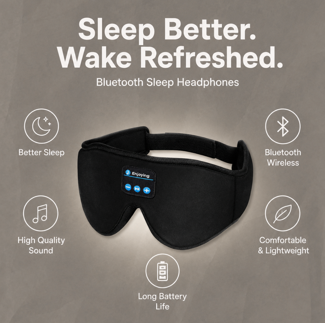 VitalNest™ Bluetooth Sleep Mask